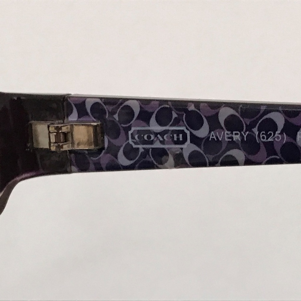 Coach Women Eyeglasses Frame Plum Avery 625 48[]17 - Picture 7 of 8